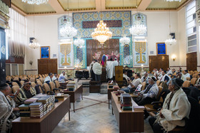 مراسم دعای کلیمیان برای سلامتی مقام معظم رهبری بمناسبت دهه فجر 